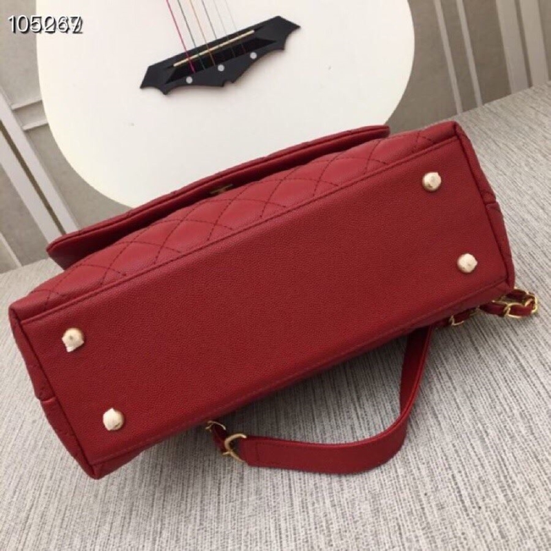 Ch**el top handle bags